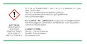 ingredients list